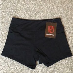 Born Primitive Rise & Grind Booty Short (Black)